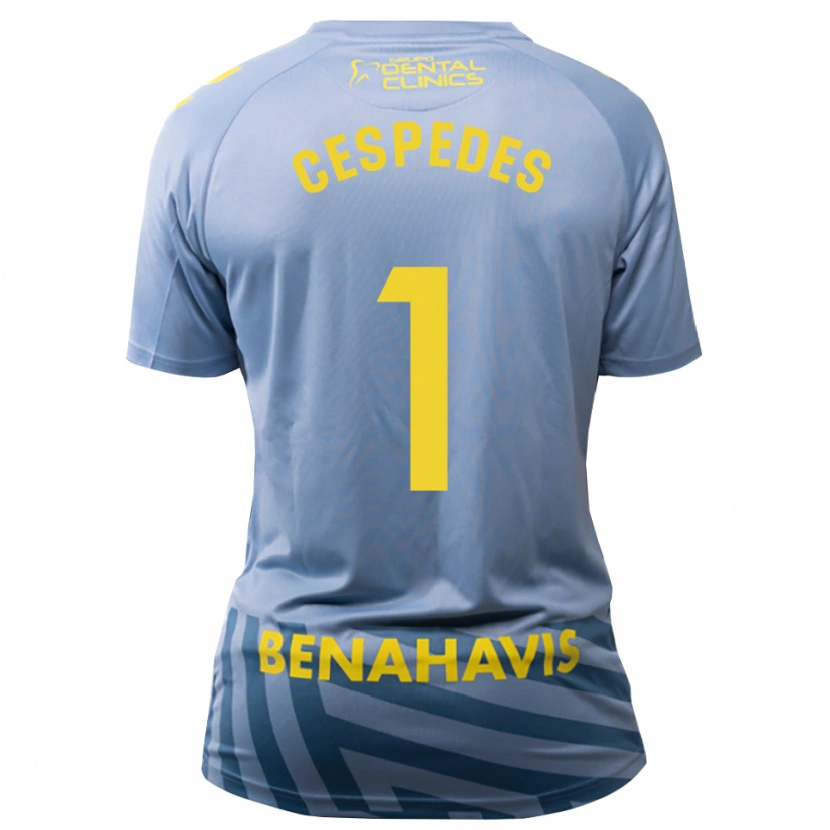 Danxen Kinder Andrés Céspedes #1 Trikot Hellgraublau Torwarttrikot 2025/26 Österreich