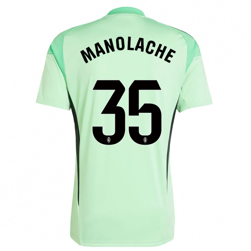 Danxen Kinder Marcos Manolache #35 Trikot Mittleres Frühlingsgrün Torwarttrikot 2025/26 Österreich