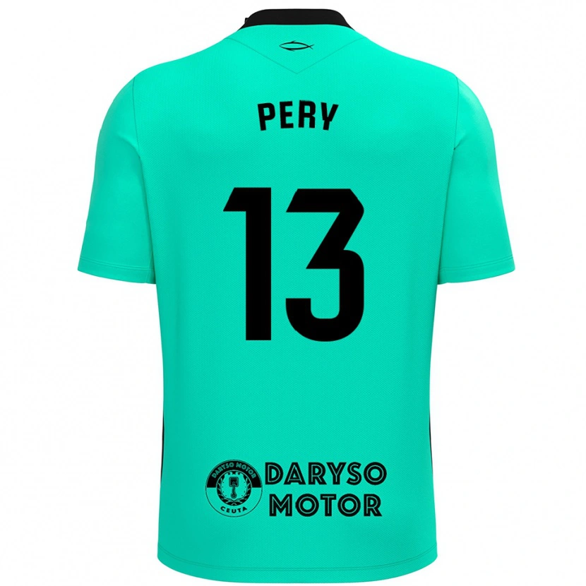 Danxen Kinder Pery #13 Trikot Türkis Schwarz Torwarttrikot 2025/26 Österreich