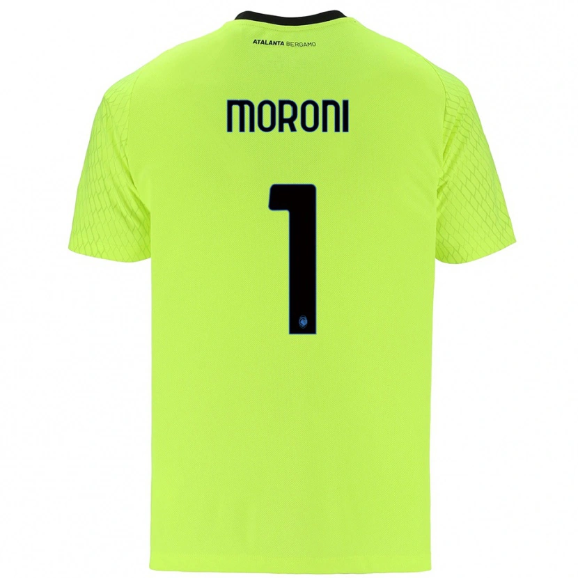 Danxen Kinder Tommaso Moroni #1 Trikot Gelb Grün Rot Torwarttrikot 2025/26 Österreich
