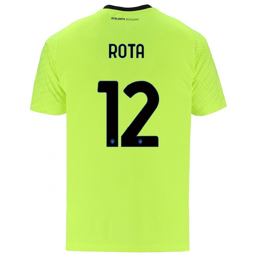 Danxen Kinder Nicolò Rota #12 Trikot Gelb Grün Rot Torwarttrikot 2025/26 Österreich