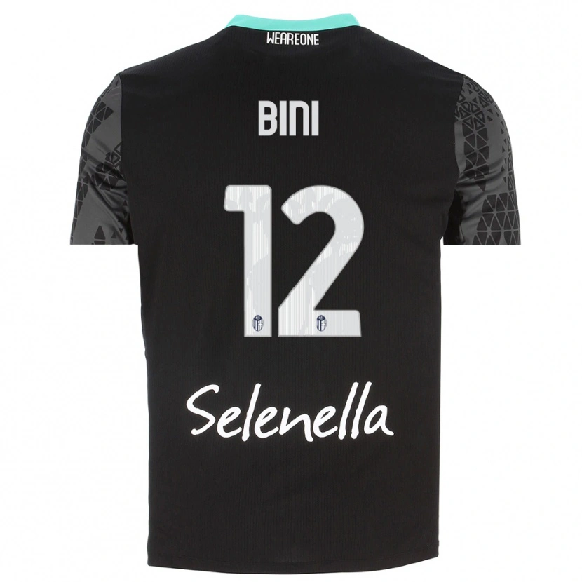 Danxen Kinder Cesare Bini #12 Trikot Grau Schwarz Weiß Torwarttrikot 2025/26 Österreich