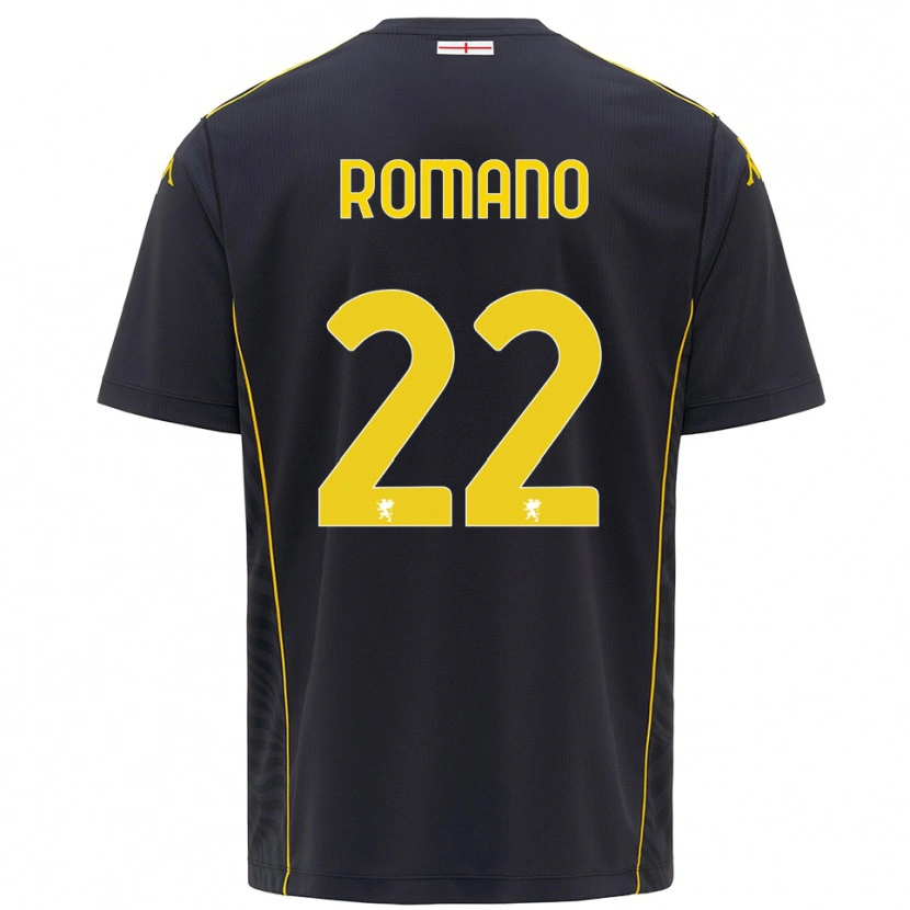 Danxen Kinder Andrew Romano #22 Trikot Schwarz Gelb Torwarttrikot 2025/26 Österreich