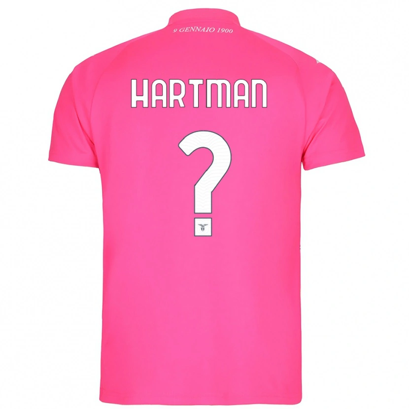 Danxen Kinder Thomas Hartman #0 Trikot Tiefrosa Torwarttrikot 2025/26 Österreich