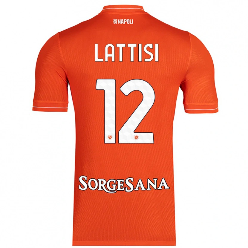 Danxen Kinder Francesco Lattisi #12 Trikot Orange Rot Weiß Torwarttrikot 2025/26 Österreich