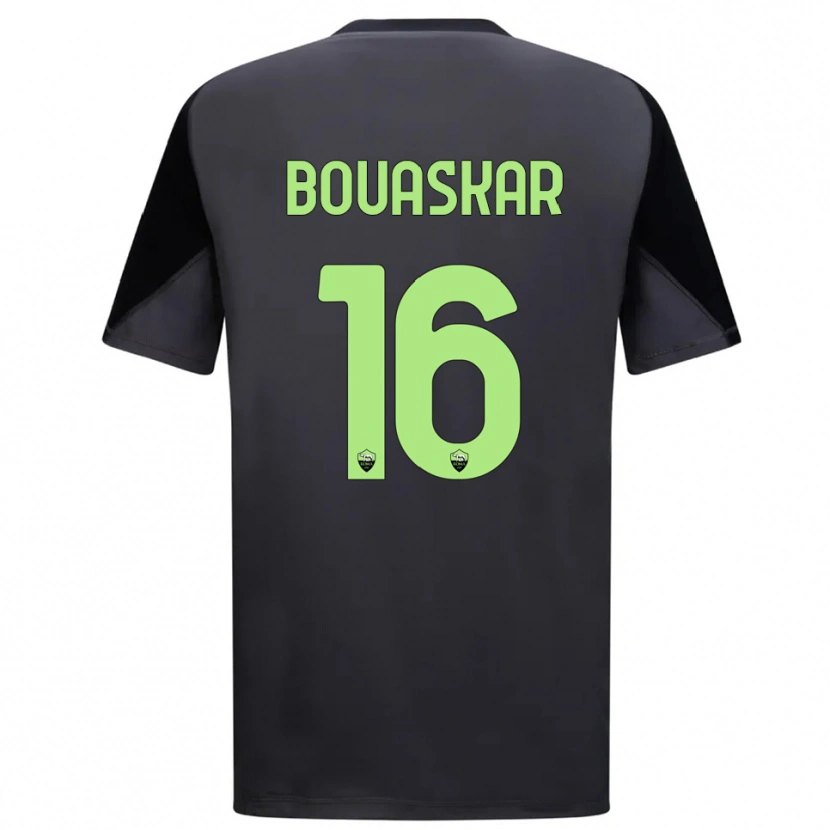 Danxen Kinder Slim Bouaskar #16 Trikot Schwarz Hellgrün Torwarttrikot 2025/26 Österreich