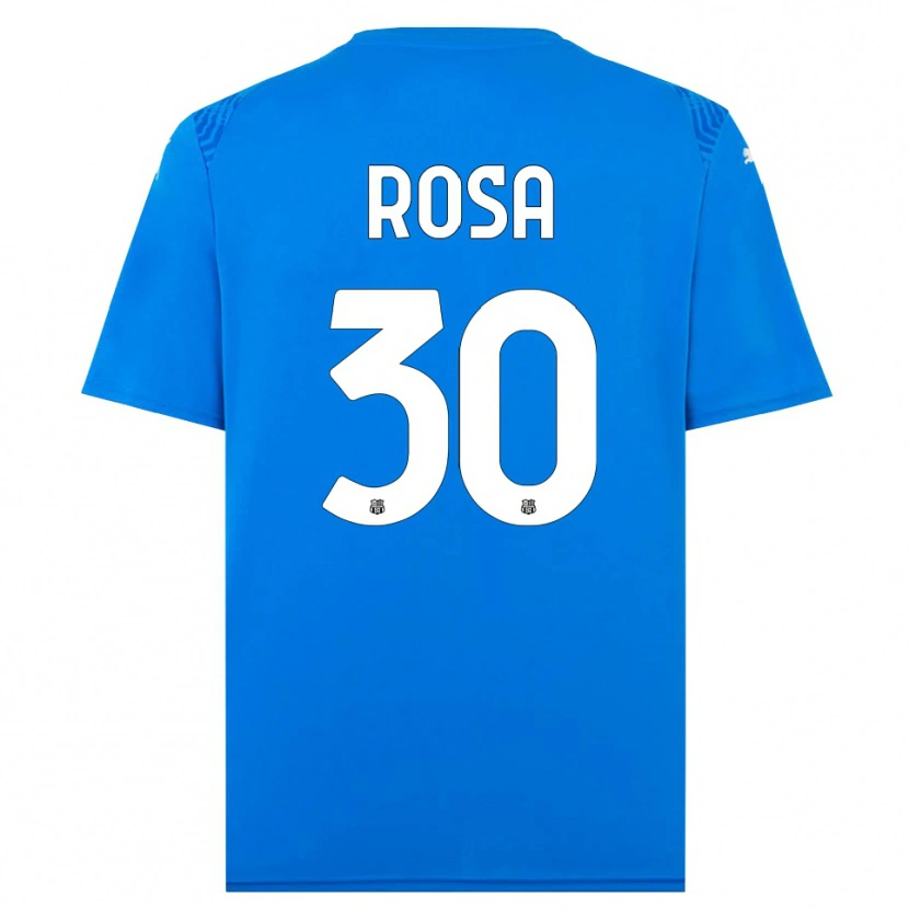 Danxen Kinder Enrico Rosa #30 Trikot Blau Weiß Torwarttrikot 2025/26 Österreich