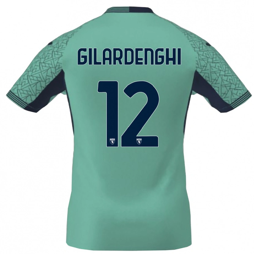 Danxen Kinder Riccardo Gilardenghi #12 Trikot Lagunenblau Torwarttrikot 2025/26 Österreich