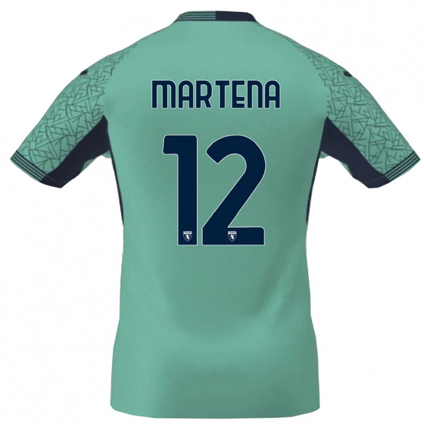 Danxen Kinder Gabriele Martena #12 Trikot Lagunenblau Torwarttrikot 2025/26 Österreich