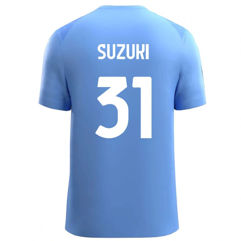 Danxen Kinder Zion Suzuki #31 Trikot Himmelblau Weiß Torwarttrikot 2025/26 Österreich