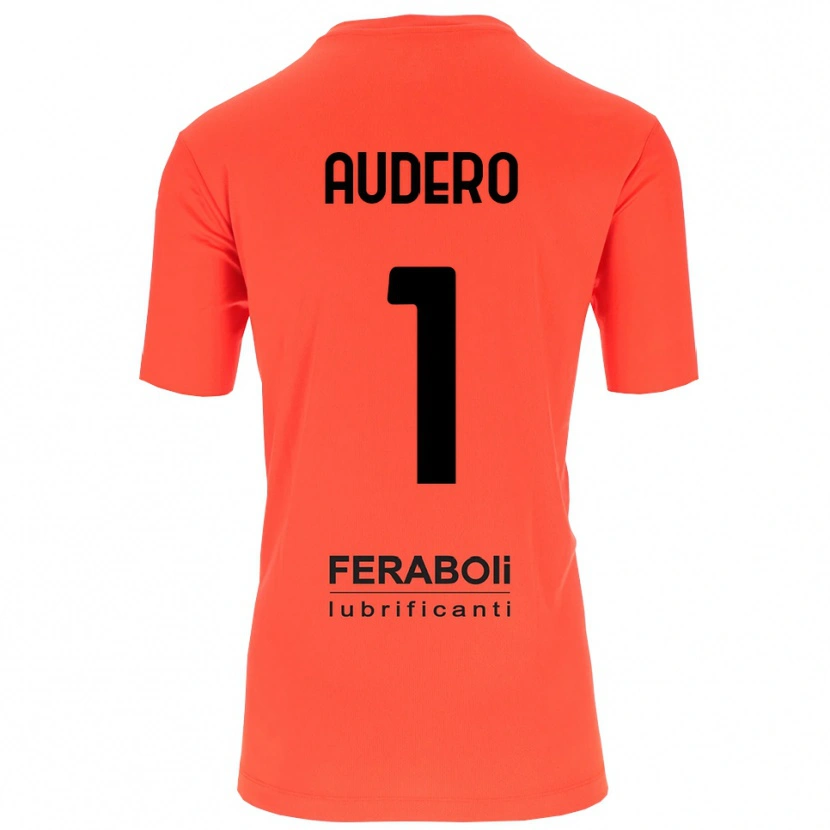 Danxen Kinder Emil Audero #1 Trikot Orange Rot Schwarz Torwarttrikot 2025/26 Österreich
