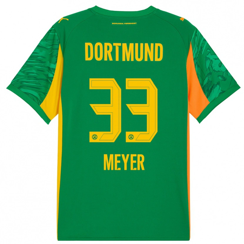 Danxen Kinder Alexander Meyer #33 Trikot Grün Orange Torwarttrikot 2025/26 Österreich