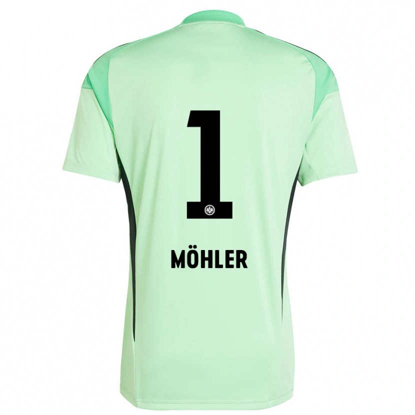 Danxen Kinder Emil Möhler #1 Trikot Hellgrün Schwarz Torwarttrikot 2025/26 Österreich