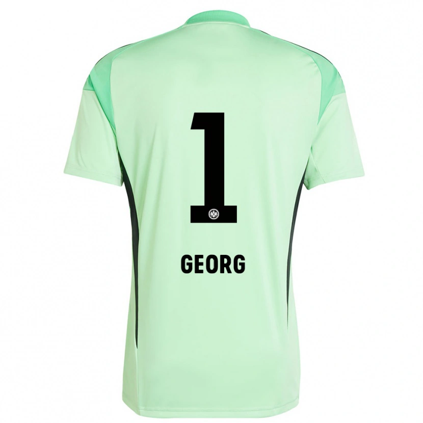 Danxen Kinder Hannes Georg #1 Trikot Hellgrün Schwarz Torwarttrikot 2025/26 Österreich