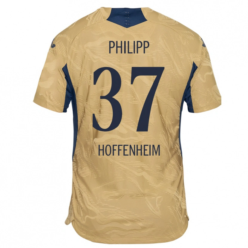 Danxen Kinder Luca Philipp #37 Trikot Hellbraun Schwarz Torwarttrikot 2025/26 Österreich