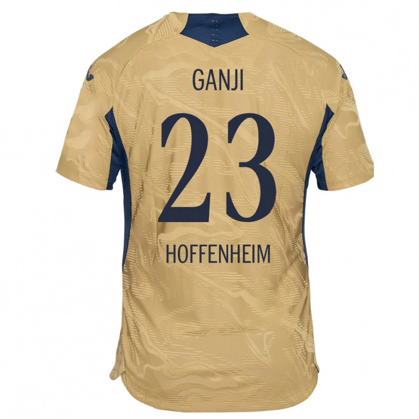 Danxen Kinder Leon Ganji #23 Trikot Hellbraun Schwarz Torwarttrikot 2025/26 Österreich