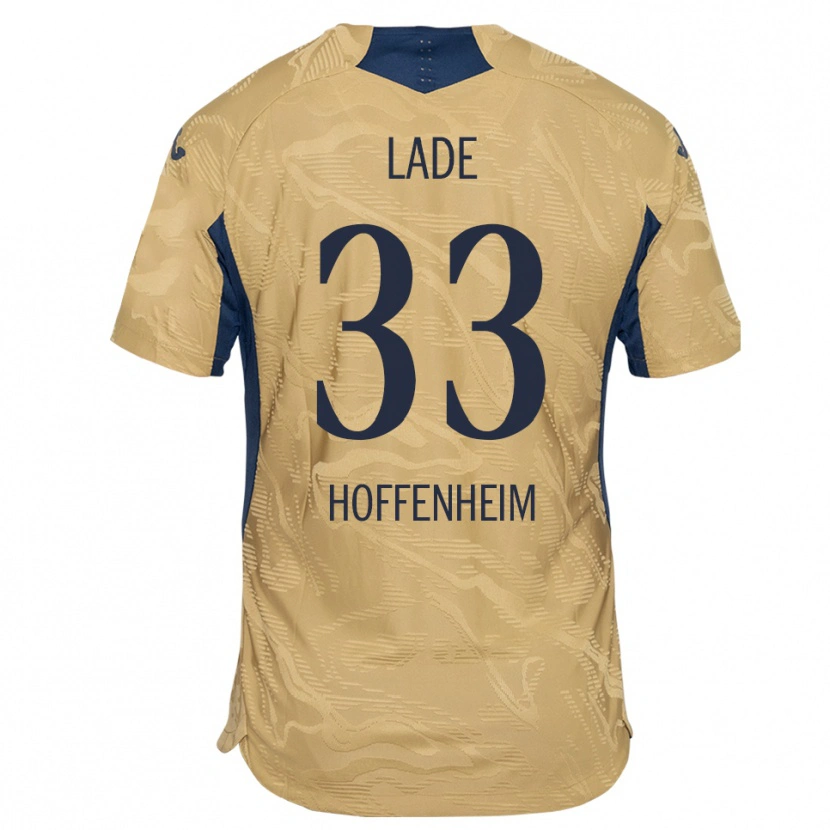 Danxen Kinder Benjamin Lade #33 Trikot Hellbraun Schwarz Torwarttrikot 2025/26 Österreich