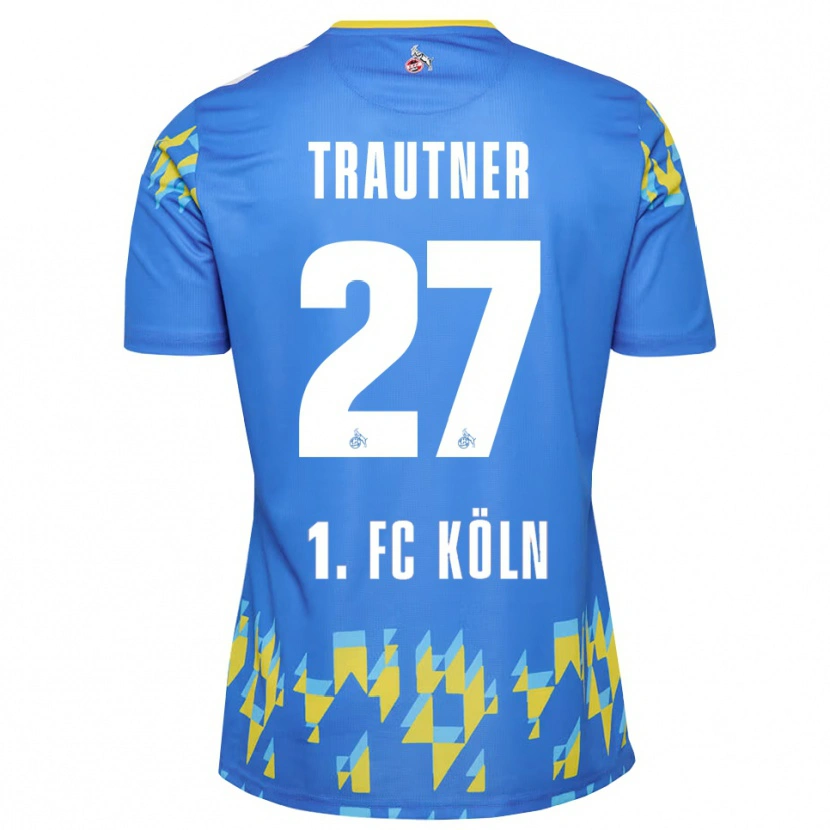 Danxen Kinder Tobias Trautner #27 Trikot Kornblumenblau Torwarttrikot 2025/26 Österreich