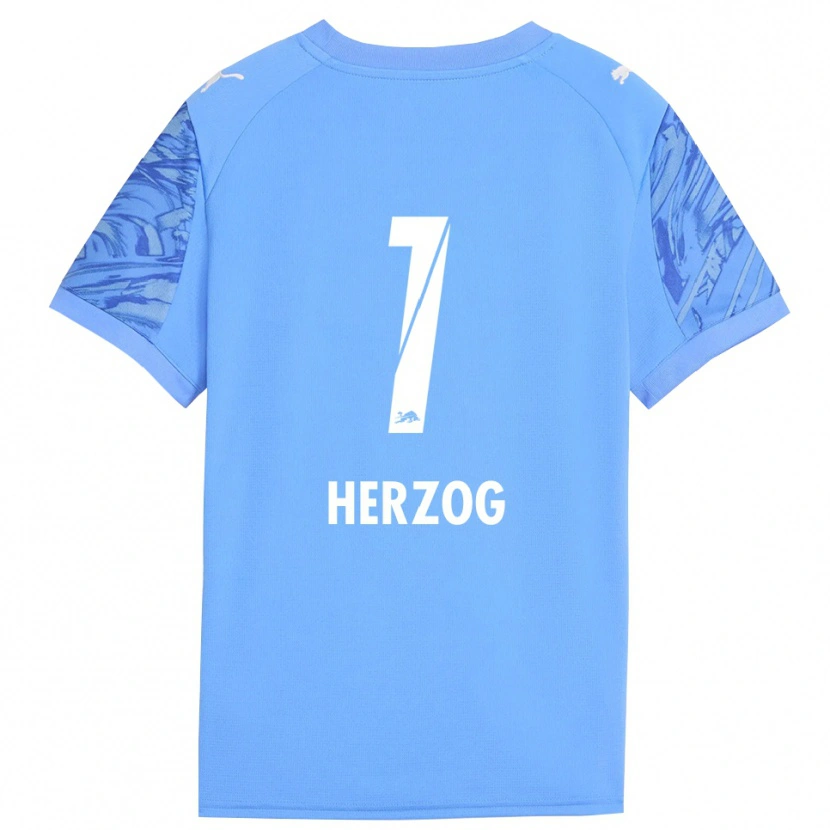 Danxen Kinder Elvira Herzog #1 Trikot Königsblau Rot Torwarttrikot 2025/26 Österreich