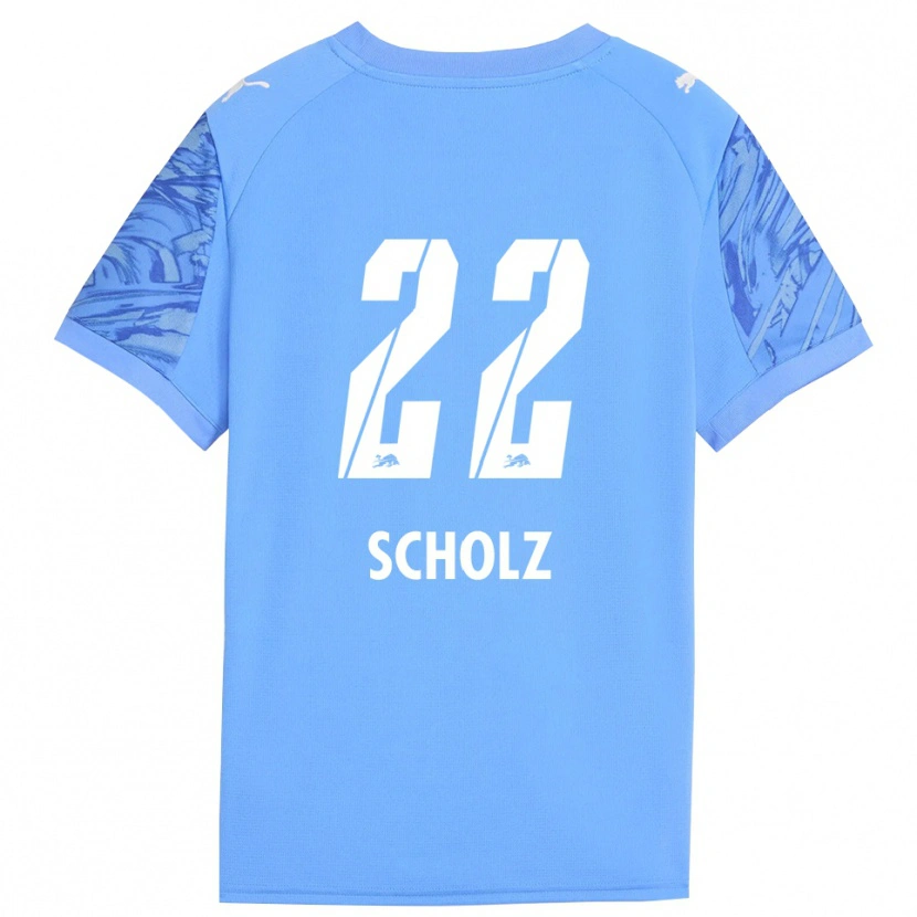 Danxen Kinder Emil Scholz #22 Trikot Königsblau Rot Torwarttrikot 2025/26 Österreich
