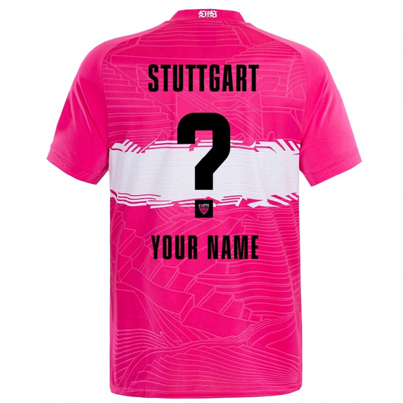 Danxen Kinder VfB Stuttgart Trikot Tiefrosa Schwarz Torwarttrikot 2025/26 Österreich