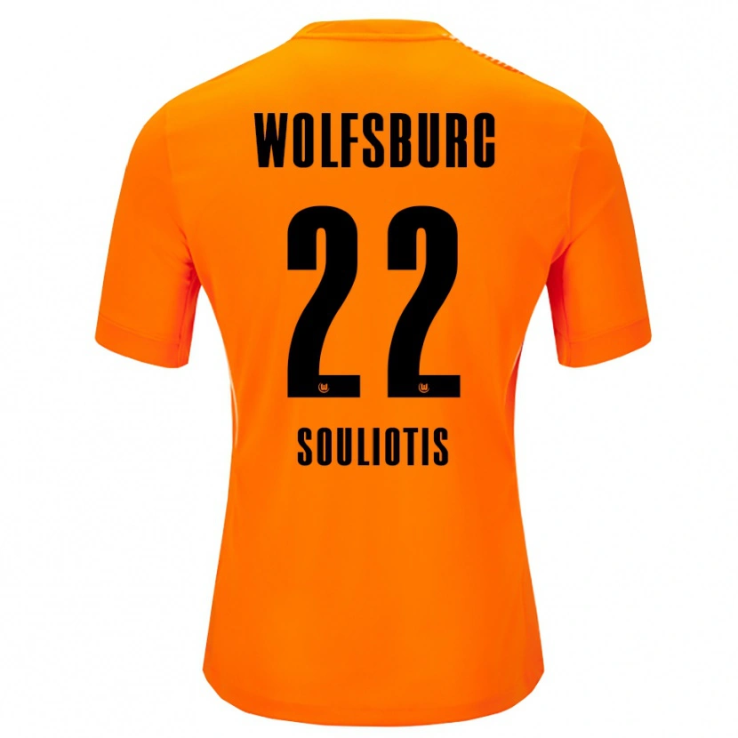 Danxen Kinder Spyridon Souliotis #22 Trikot Rot Schwarz Torwarttrikot 2025/26 Österreich