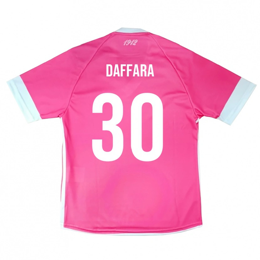 Danxen Kinder Giovanni Daffara #30 Trikot Heißes Pink Weiß Torwarttrikot 2025/26 Österreich