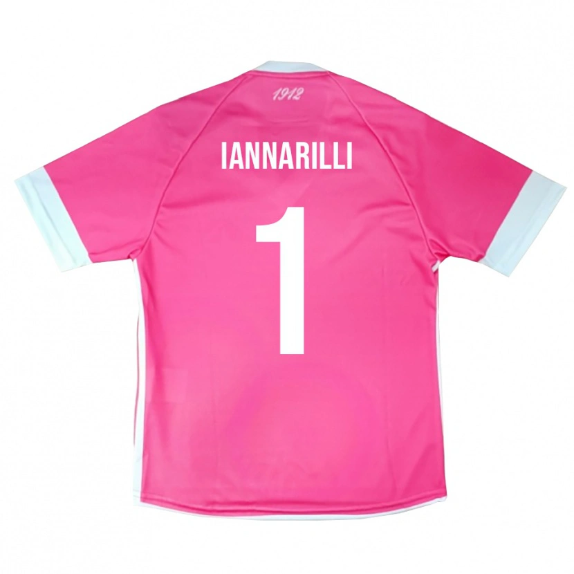 Danxen Kinder Antony Iannarilli #1 Trikot Heißes Pink Weiß Torwarttrikot 2025/26 Österreich