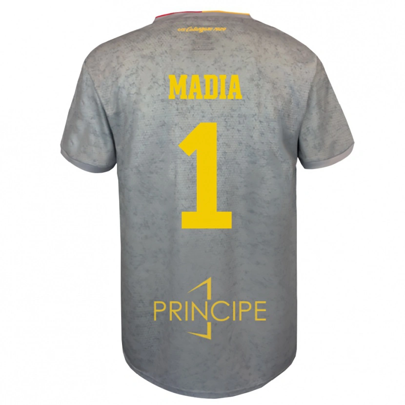 Danxen Kinder Lorenzo Madia #1 Trikot Silber Sandbraun Torwarttrikot 2025/26 Österreich