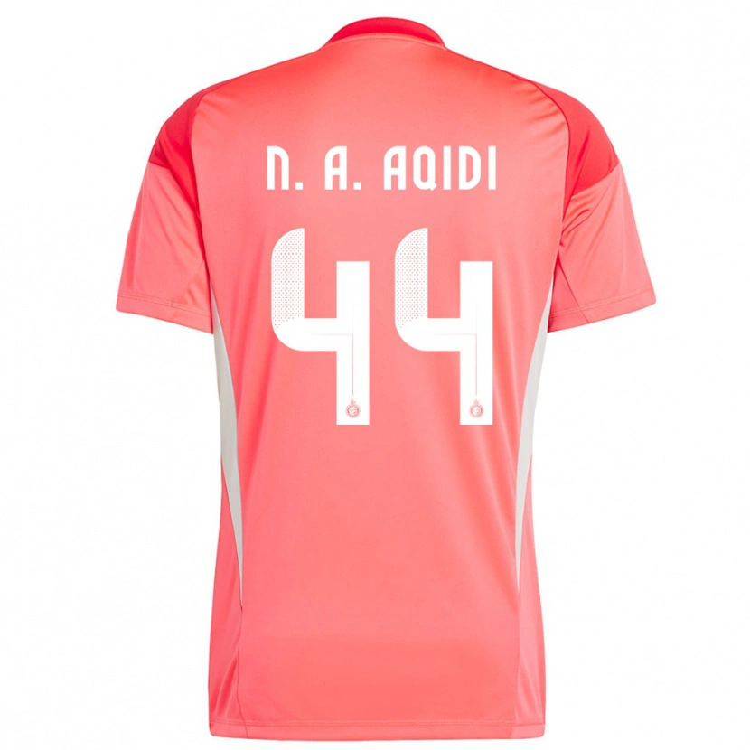 Danxen Kinder Nawaf Al-Aqidi #44 Trikot Rot Orange Gelb Torwarttrikot 2025/26 Österreich
