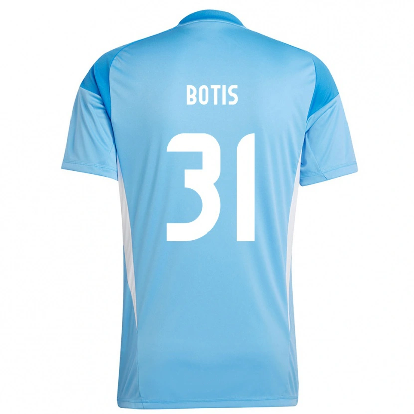 Danxen Kinder Nikolaos Botis #31 Trikot Tiefblauer Himmel Torwarttrikot 2025/26 Österreich