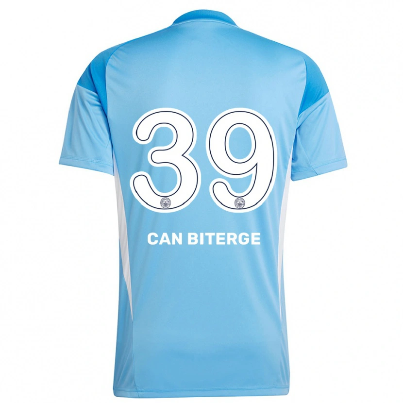 Danxen Kinder Engin Can Biterge #39 Trikot Königsblau Weiß Torwarttrikot 2025/26 Österreich