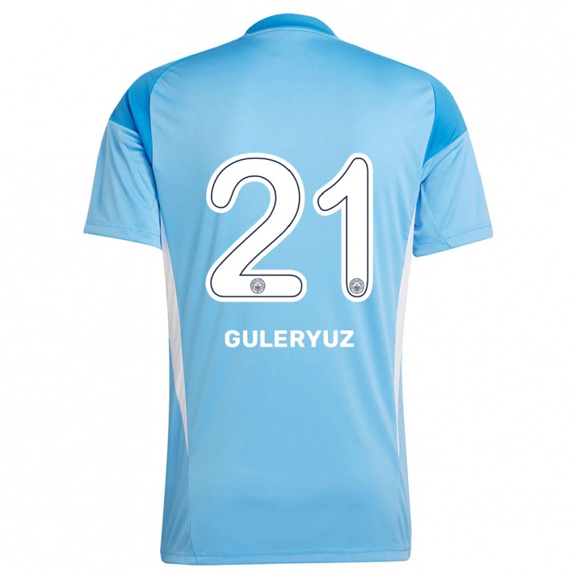 Danxen Kinder Göknur Güleryüz #21 Trikot Königsblau Weiß Torwarttrikot 2025/26 Österreich