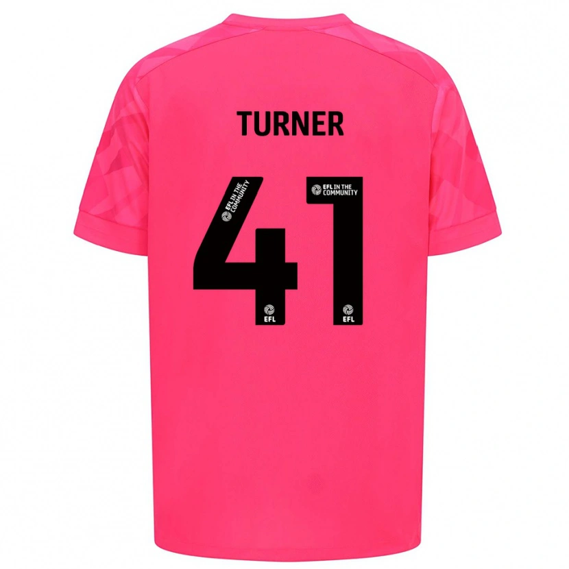 Danxen Kinder Matthew Turner #41 Trikot Rosenrosa Torwarttrikot 2025/26 Österreich