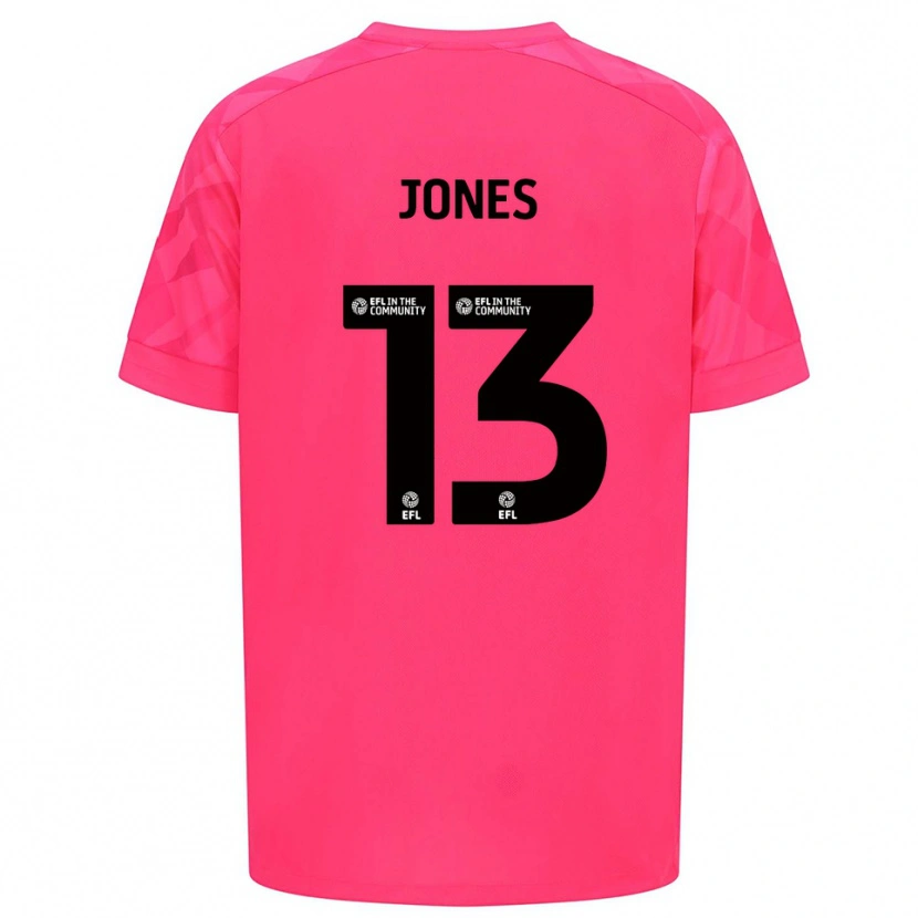 Danxen Kinder Sam Jones #13 Trikot Rosenrosa Torwarttrikot 2025/26 Österreich