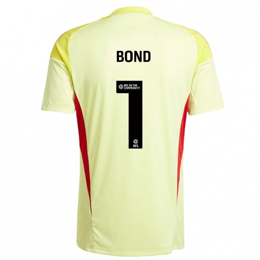 Danxen Kinder Abbi Bond #1 Trikot Hellgelb Torwarttrikot 2025/26 Österreich