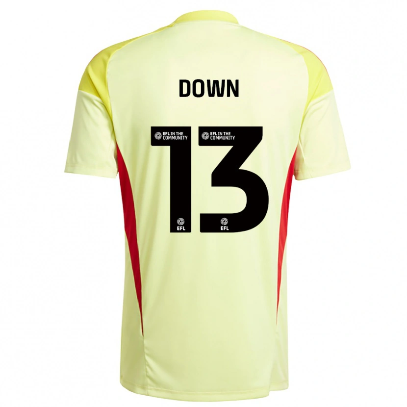 Danxen Kinder Sam Down #13 Trikot Hellgelb Torwarttrikot 2025/26 Österreich