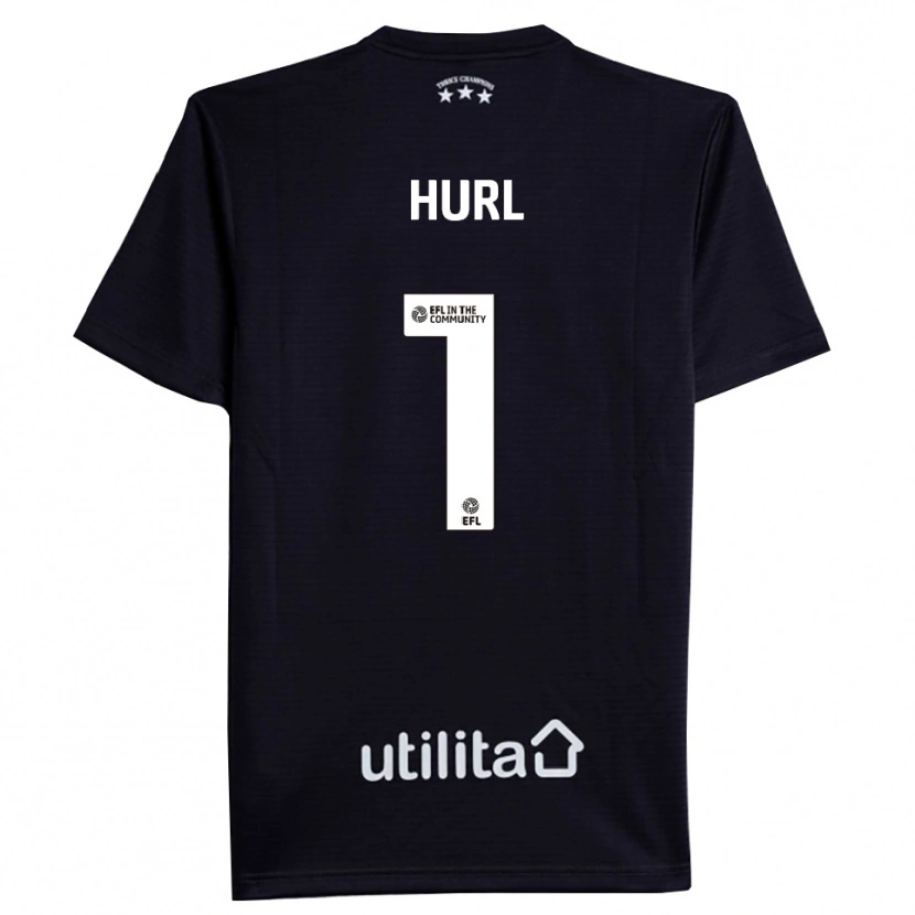 Danxen Kinder Francis Hurl #1 Trikot Schwarz Weiß Torwarttrikot 2025/26 Österreich