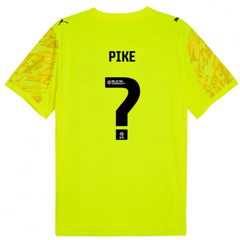 Danxen Kinder Ethan Pike #0 Trikot Leuchtendes Grün Torwarttrikot 2025/26 Österreich