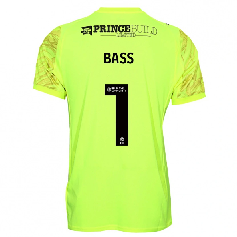 Danxen Kinder Alex Bass #1 Trikot Leuchtendes Grün Schwarz Torwarttrikot 2025/26 Österreich