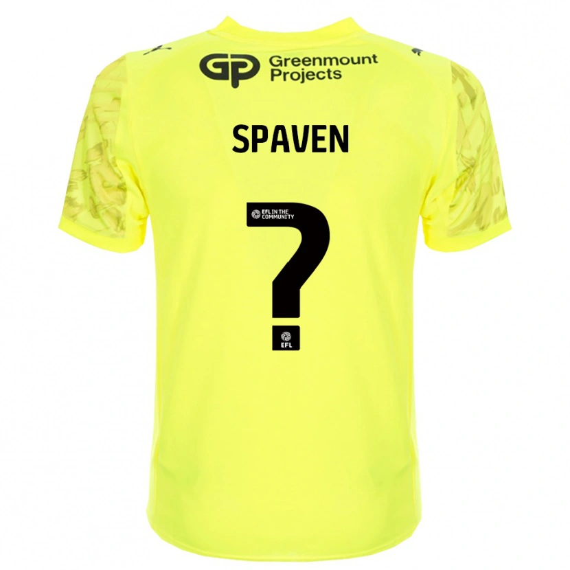 Danxen Kinder Jake Spaven #0 Trikot Leuchtendes Grün Schwarz Torwarttrikot 2025/26 Österreich