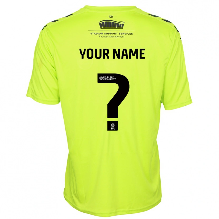 Danxen Kinder Wycombe Wanderers Trikot Leuchtendes Grün Torwarttrikot 2025/26 Österreich