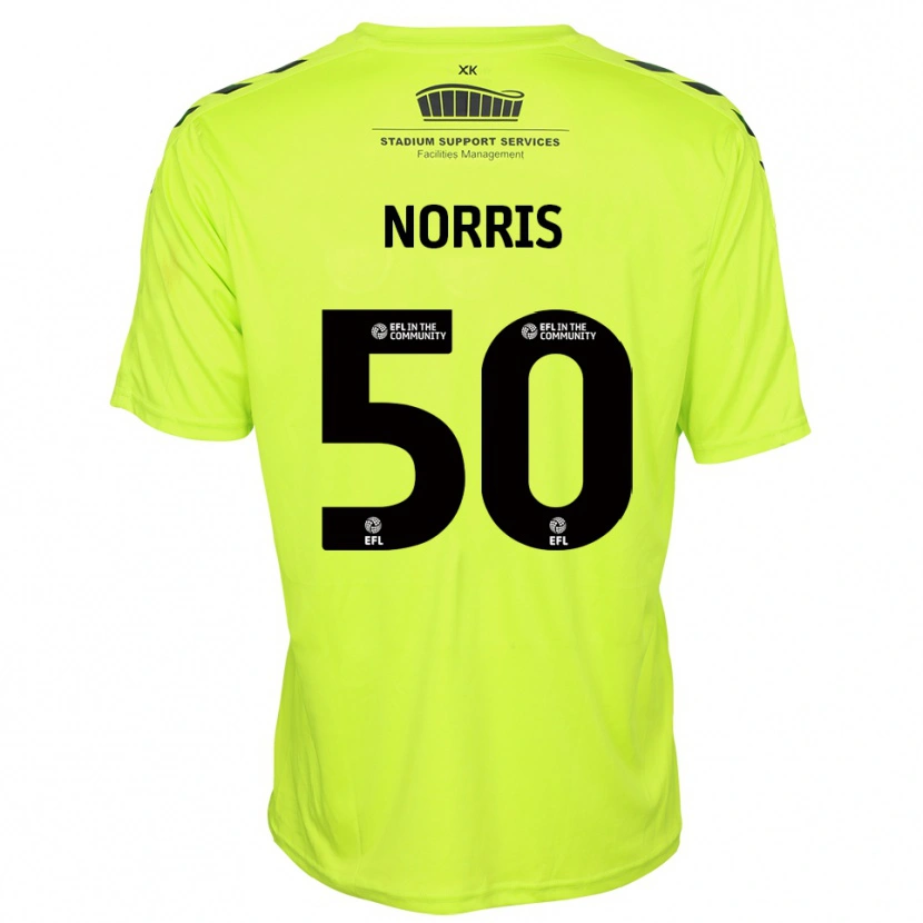Danxen Kinder Will Norris #50 Trikot Leuchtendes Grün Torwarttrikot 2025/26 Österreich