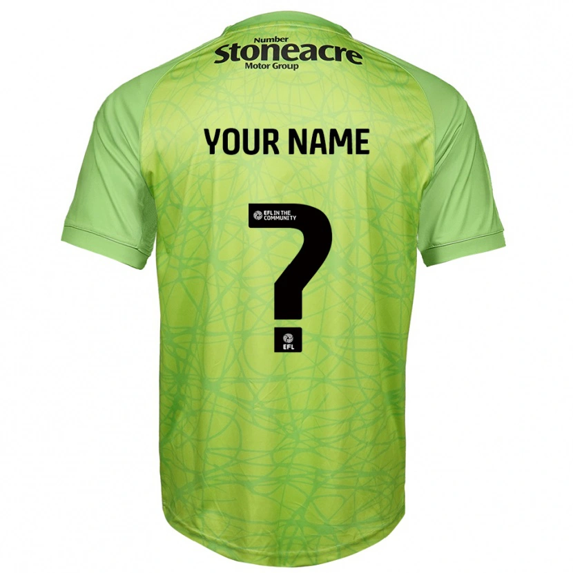 Danxen Kinder Doncaster Rovers Trikot Hellgrün Torwarttrikot 2025/26 Österreich