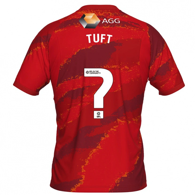 Danxen Kinder Jacob Tuft #0 Trikot Rot Weiß Torwarttrikot 2025/26 Österreich