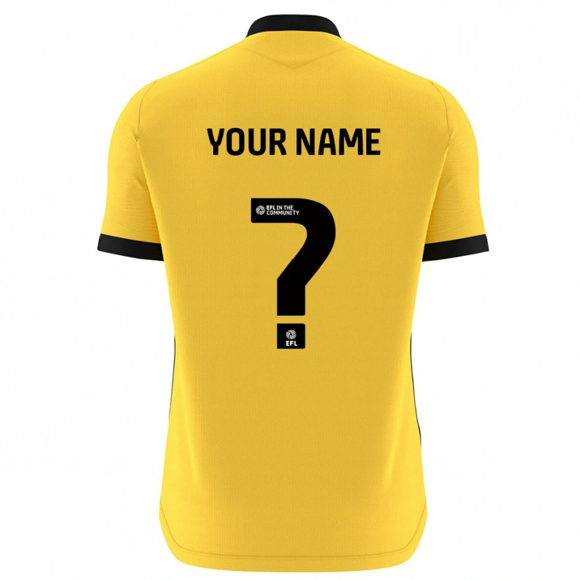 Danxen Kinder Bristol Rovers Trikot Gelb Schwarz Torwarttrikot 2025/26 Österreich