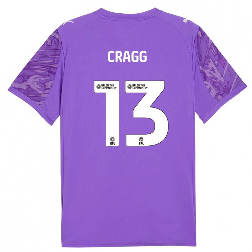 Danxen Kinder Rio Cragg #13 Trikot Violett Rot Torwarttrikot 2025/26 Österreich