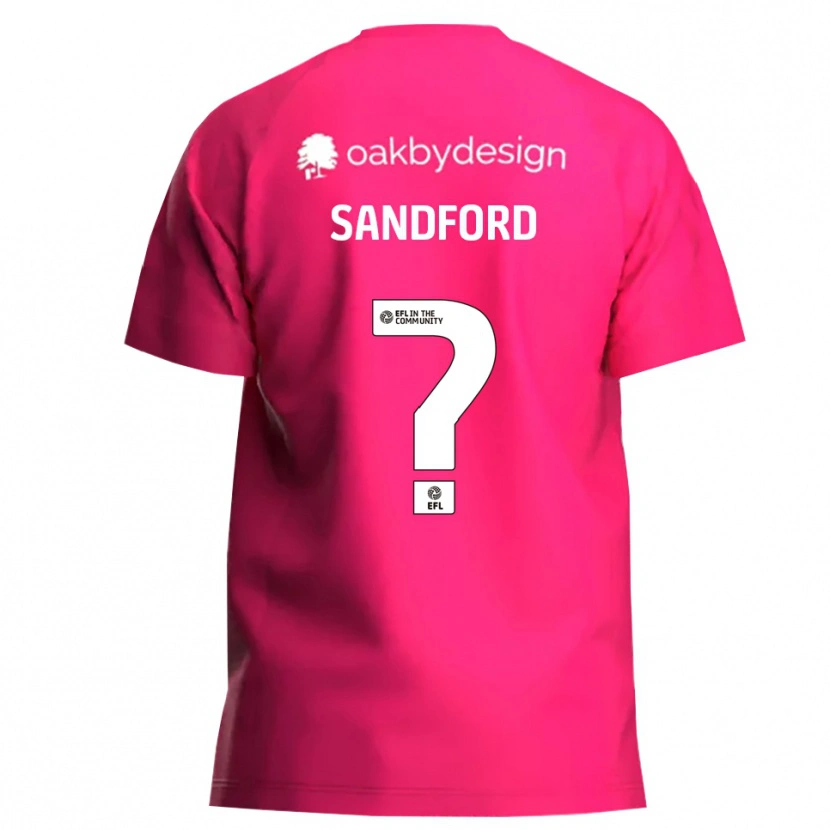 Danxen Kinder Claudia Sandford #0 Trikot Magenta Torwarttrikot 2025/26 Österreich