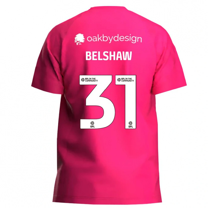 Danxen Kinder James Belshaw #31 Trikot Magenta Torwarttrikot 2025/26 Österreich