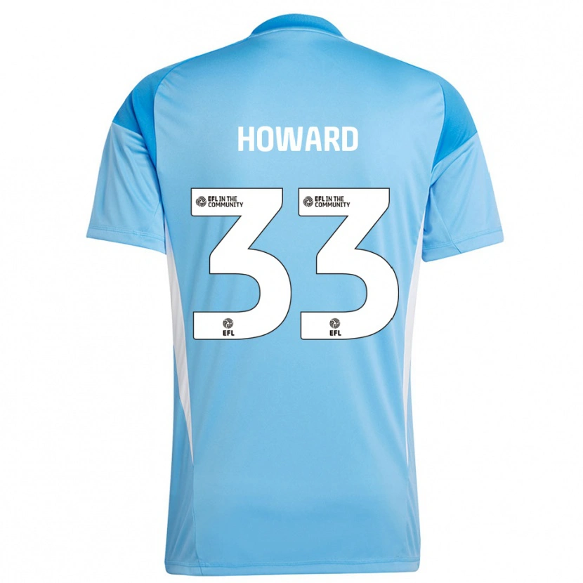 Danxen Kinder Mark Howard #33 Trikot Himmelblau Torwarttrikot 2025/26 Österreich